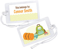 Camp Supplies Luggage Tag