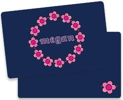 Pink Flowers Placemat