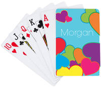 Bright Hearts Playing Cards