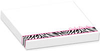 Hot Pink Zebra Bulky Pad