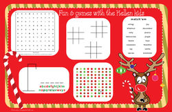 Reindeer Games Paper Placemats