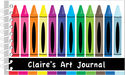 Crayon Creative Art Journal