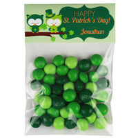 Happy Saint Patrick Candy Bag Toppers
