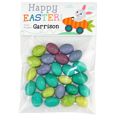 Carrot Race Easter Candy Bag Toppers