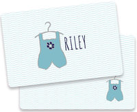 Blue Overall Placemat